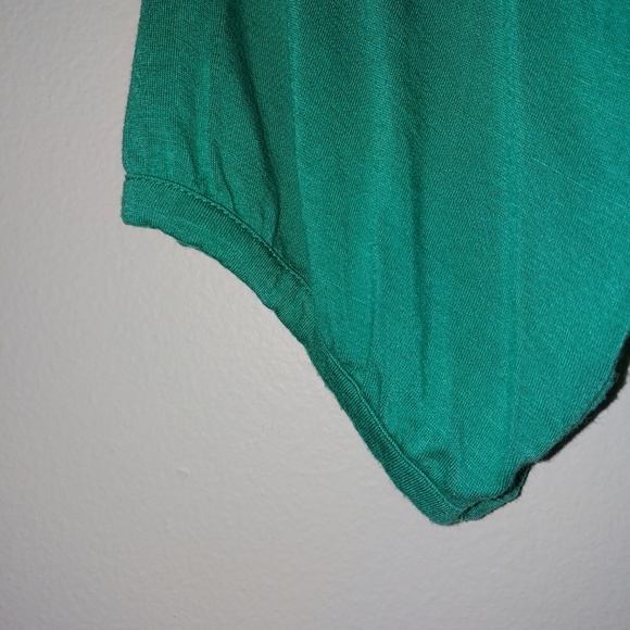 Plus Size Teal Tunic Top - Picture 3 of 5